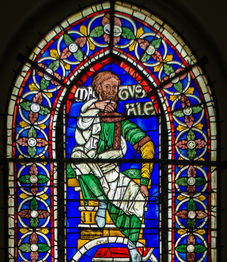 Methuselah, in stained-glass