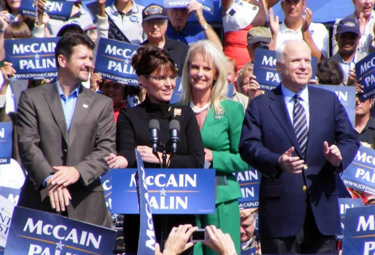 A 2008 McCain/Palin rally