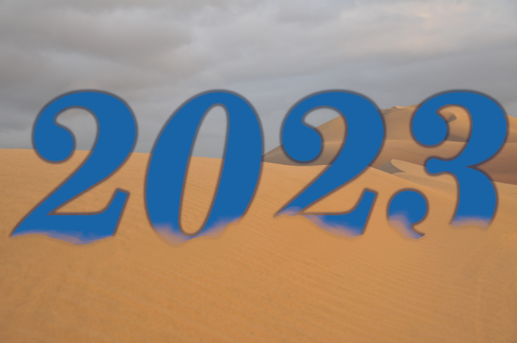 2023 rising from the sand