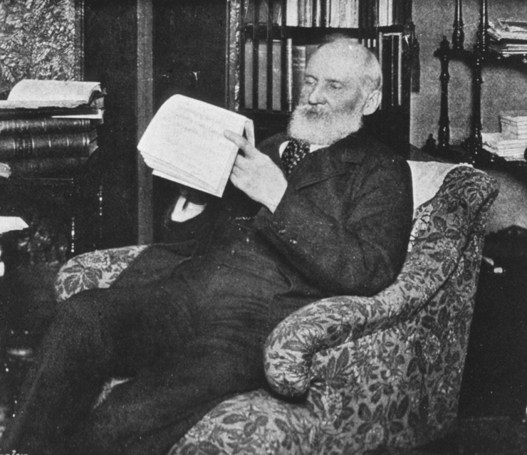 William Thomson, 1st Baron Kelvin, writing