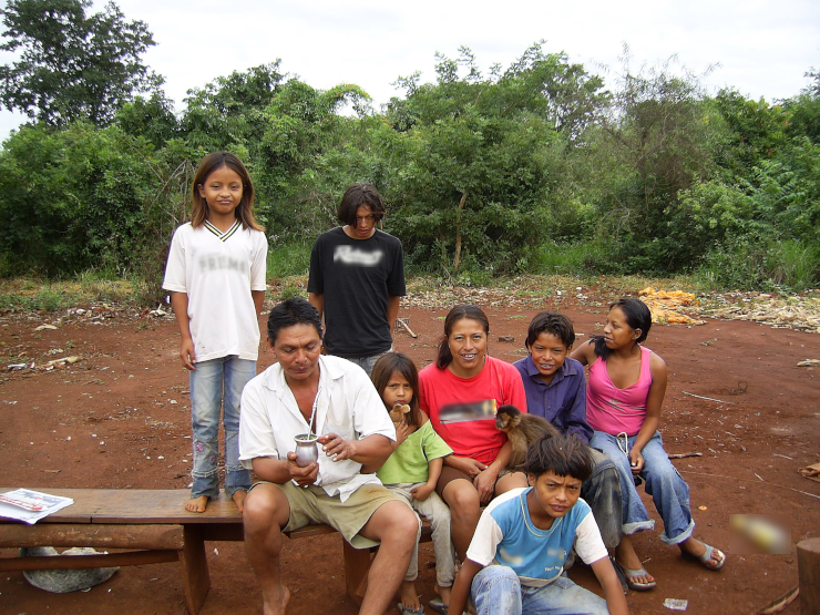 People indigenous to Paraguay or Brazil