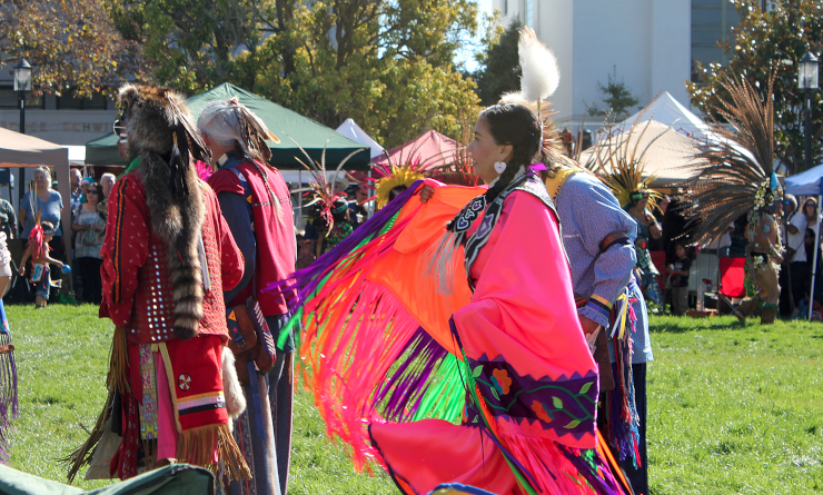 An Indigenous Peoples' Day celebration