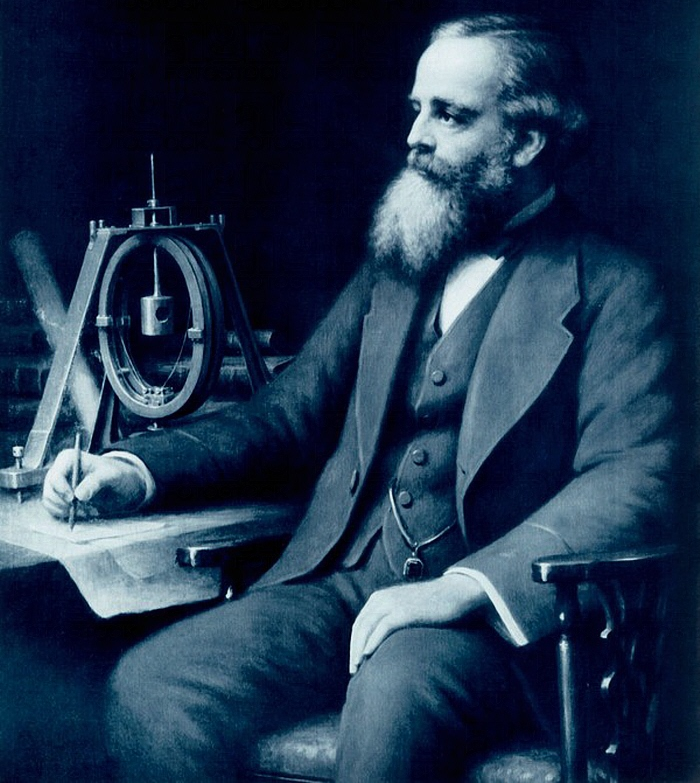 Photograph of Maxwell, sitting