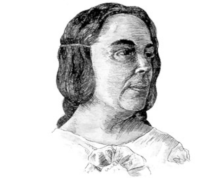 A sketch of María de Zayas from del Siglo de Oro