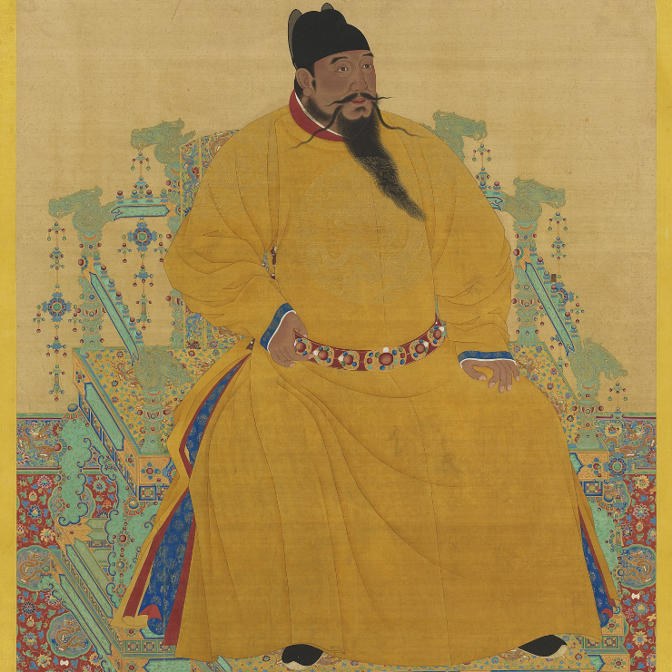 Seated portrait of Emperor Ming Chengzu