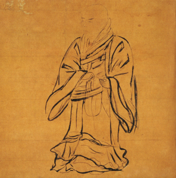 A portrait of Shinran Shōnin