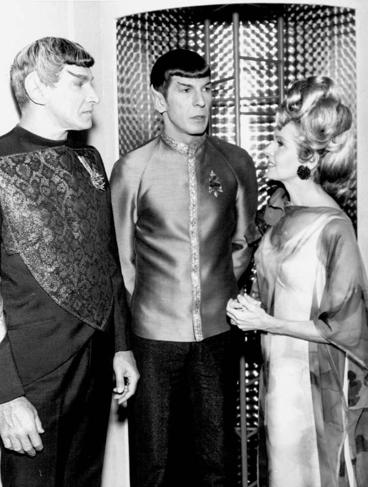 Sarek, Spock, and Amanda