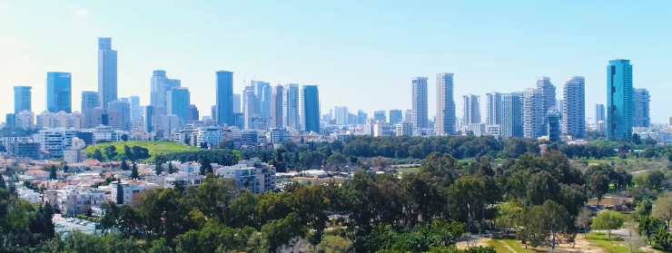 Panorama of Tel Aviv