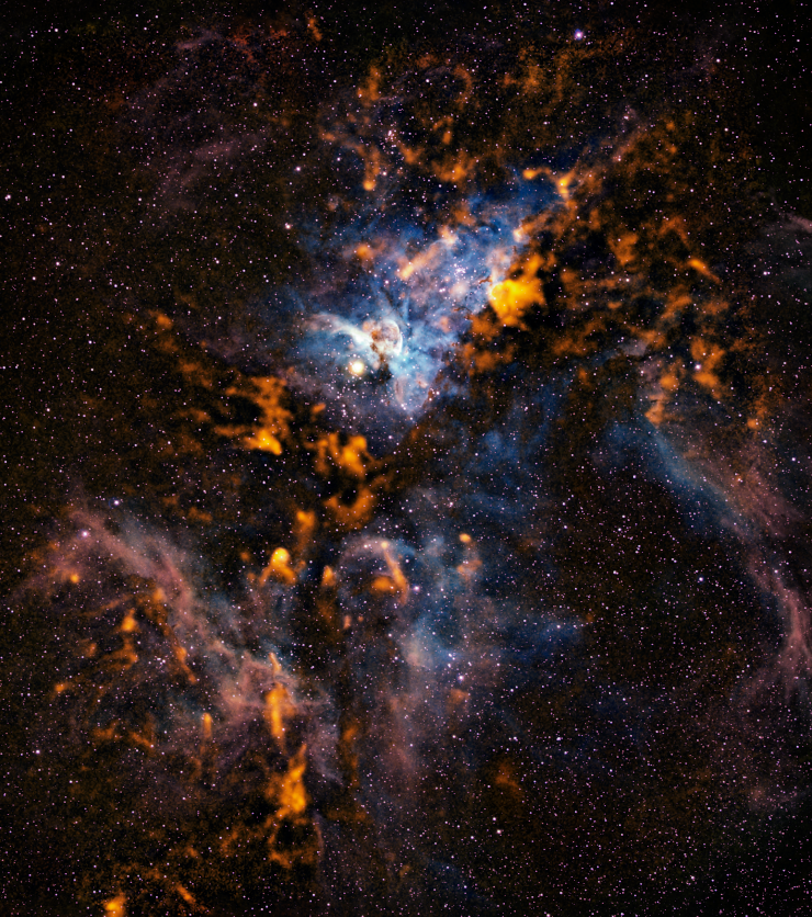 A space-cloud