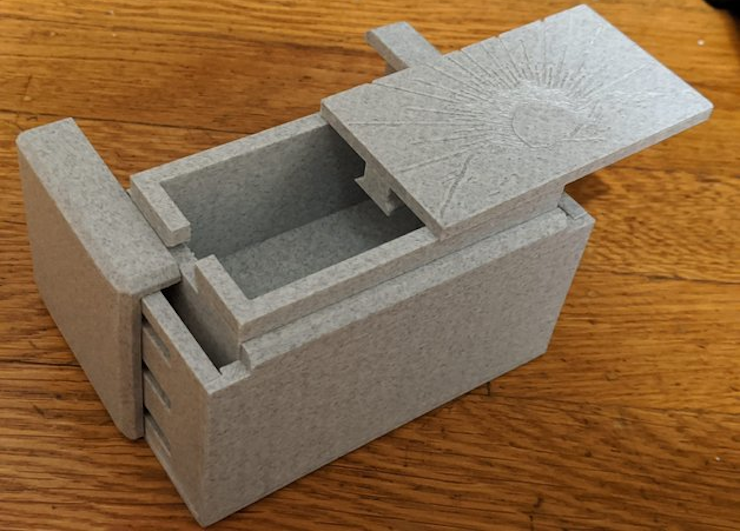 3D-Printed Puzzle Box