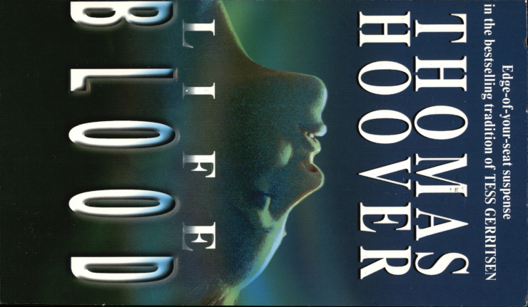 The book's cover, featuring an abstract woman's face pointing up